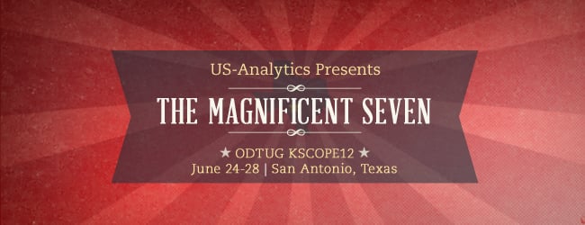 Seven US-Analytics Presentations Selected for ODTUG Kscope12 Conference