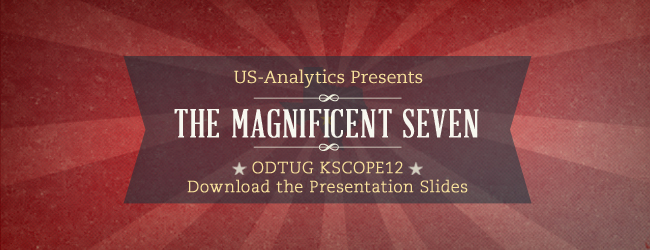 Seven US-Analytics Presentations Featured at ODTUG Kscope12 Conference
