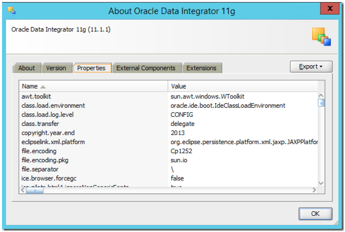 Oracle Data Integrator
