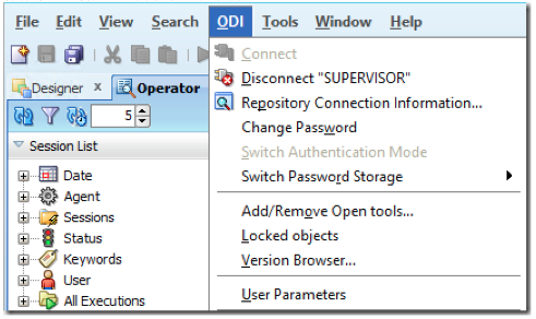 User Perameter