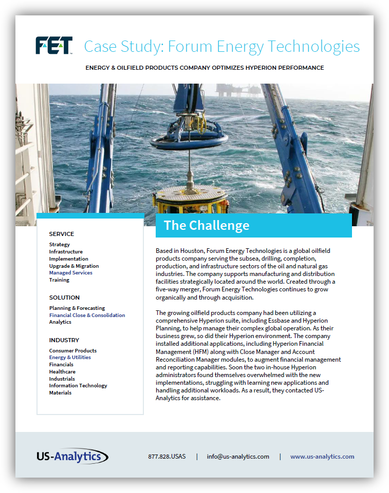 forum energy technologies cover