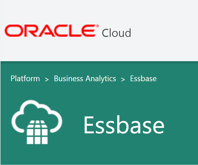 FAQ: Essbase in the Cloud