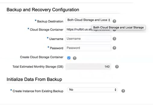 Database Configure