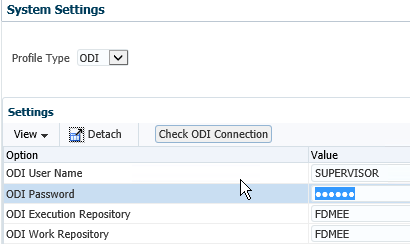 FDMEE Tutorial: How to Change the ODI SUPERVISOR Password